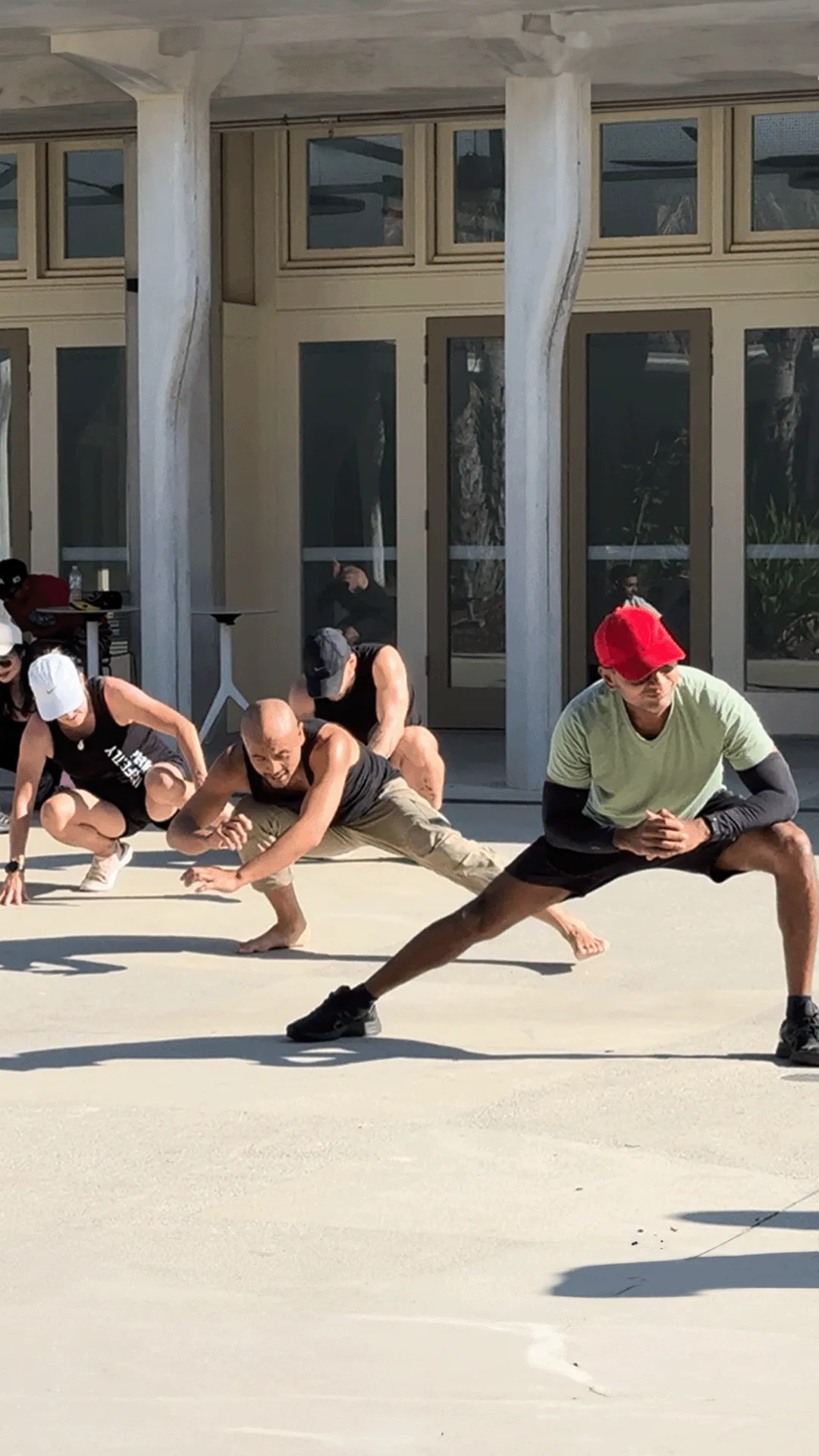 Group lateral movement training